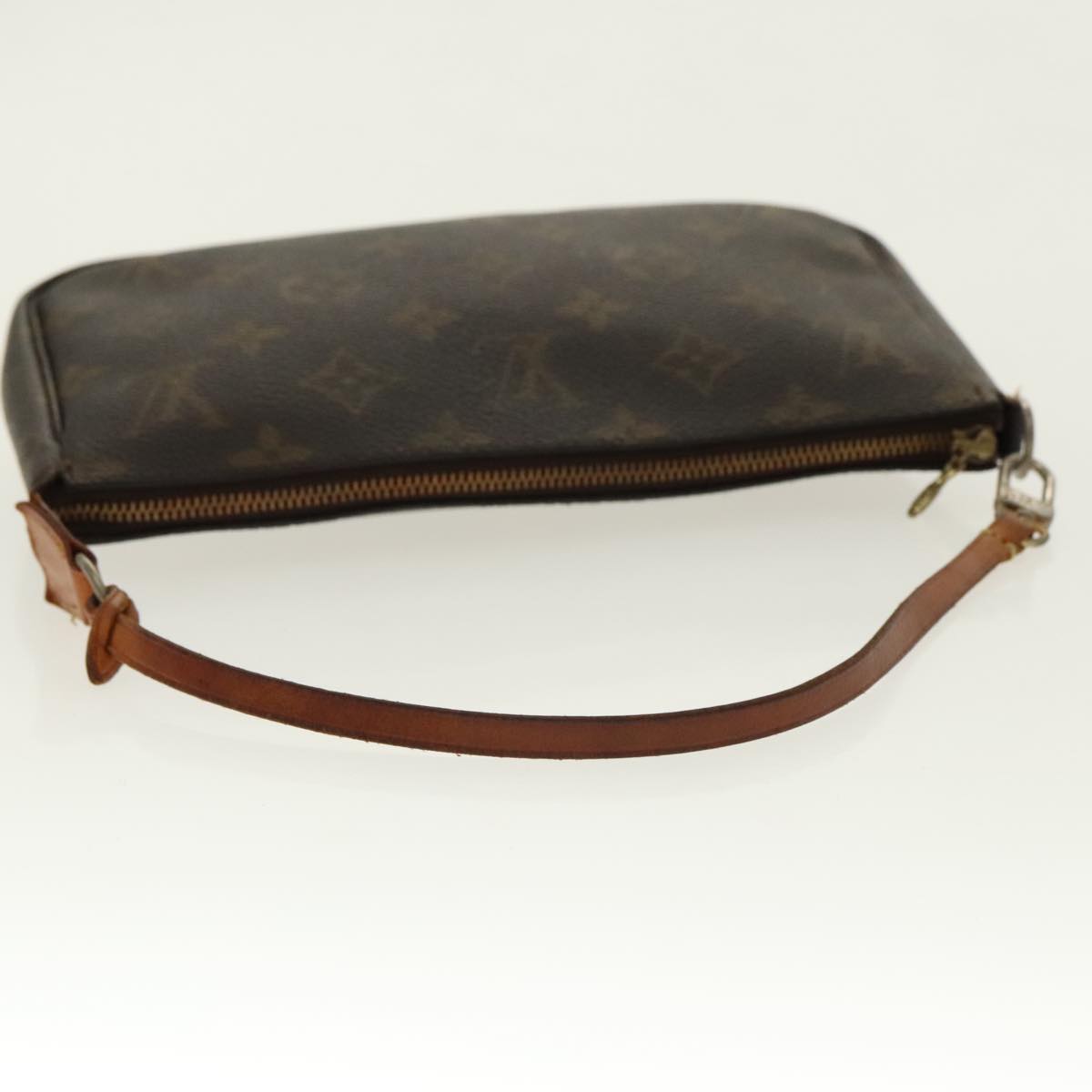 LOUIS VUITTON Monogram Pochette Accessoires Pouch M51980 LV Auth 95613