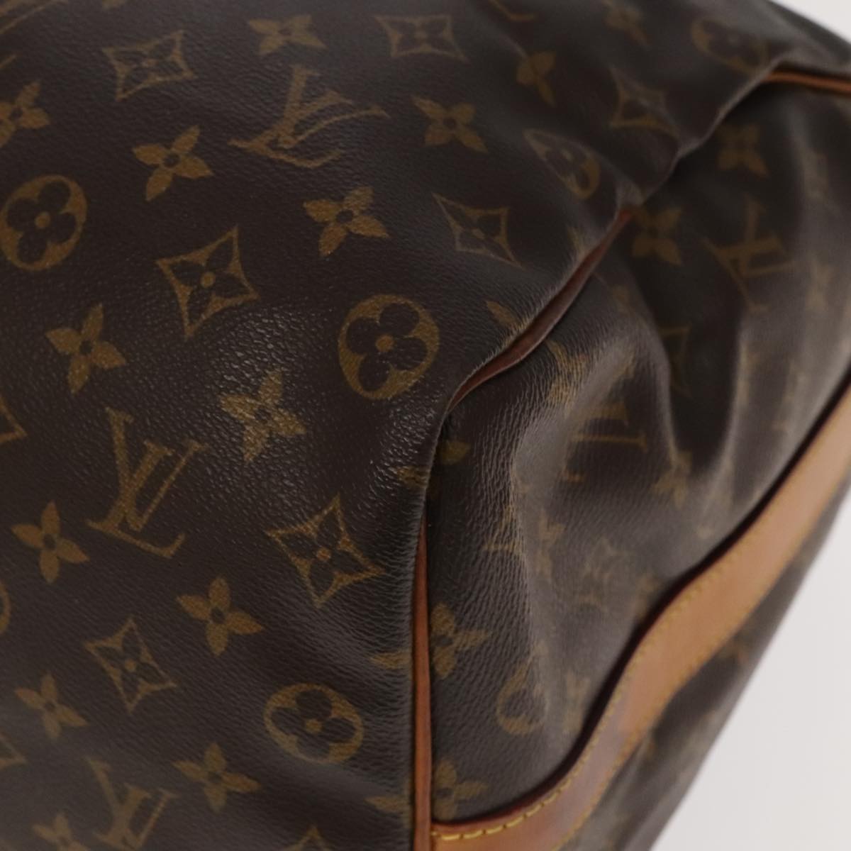 LOUIS VUITTON Monogram Keepall Bandouliere 50 Boston Bag M41416 LV Auth 95634