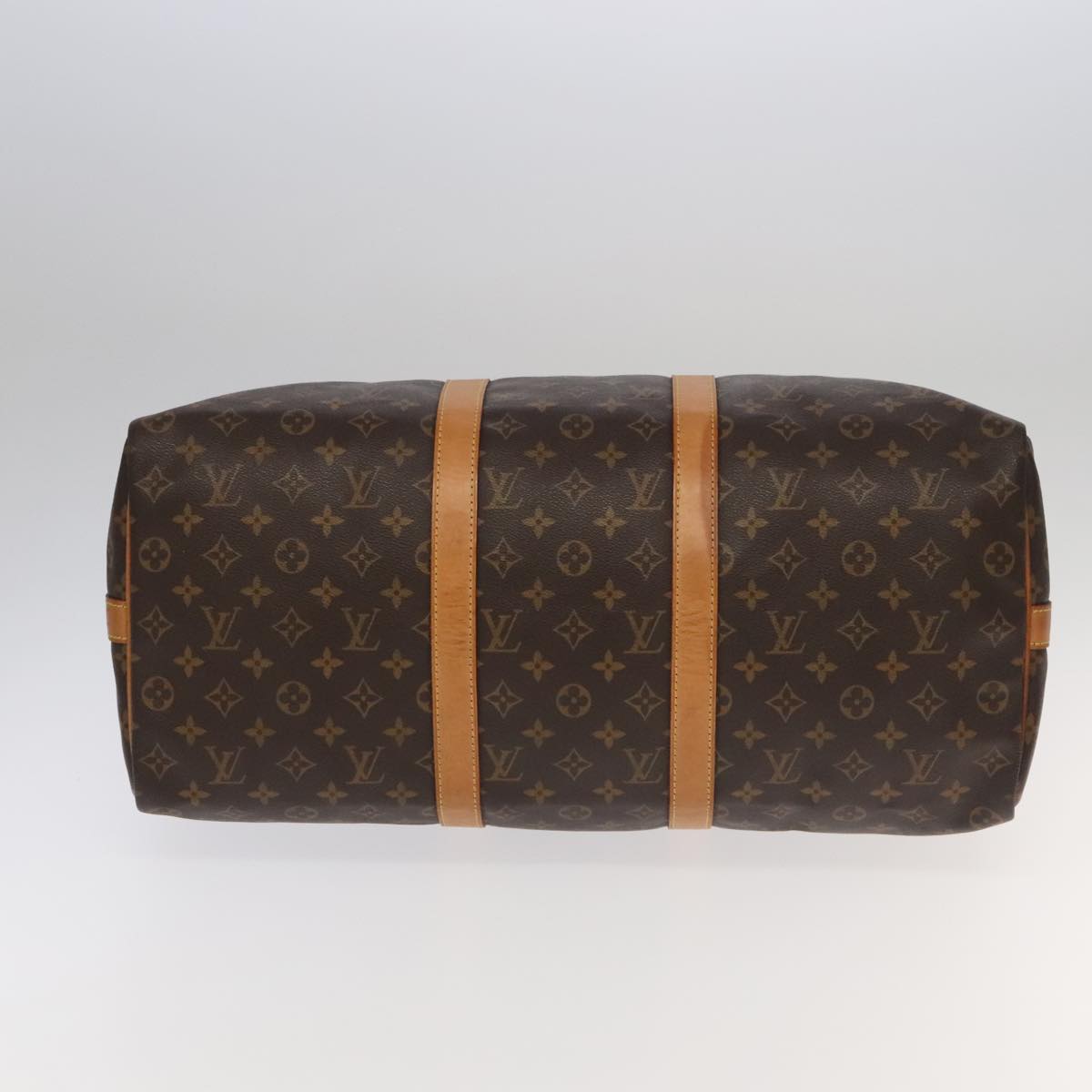 LOUIS VUITTON Monogram Keepall Bandouliere 50 Boston Bag M41416 LV Auth 95634