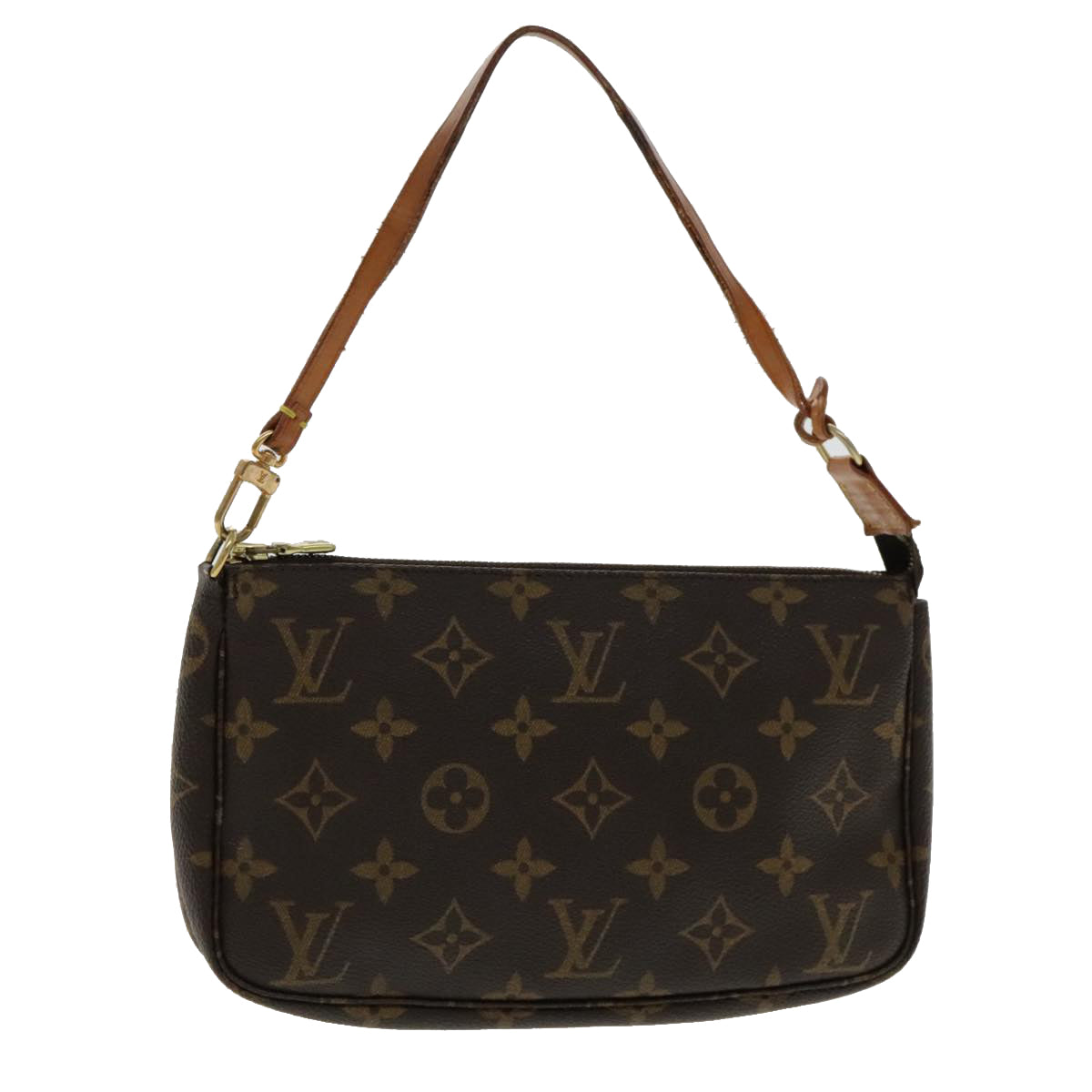 LOUIS VUITTON Monogram Pochette Accessoires Pouch M51980 LV Auth 95703