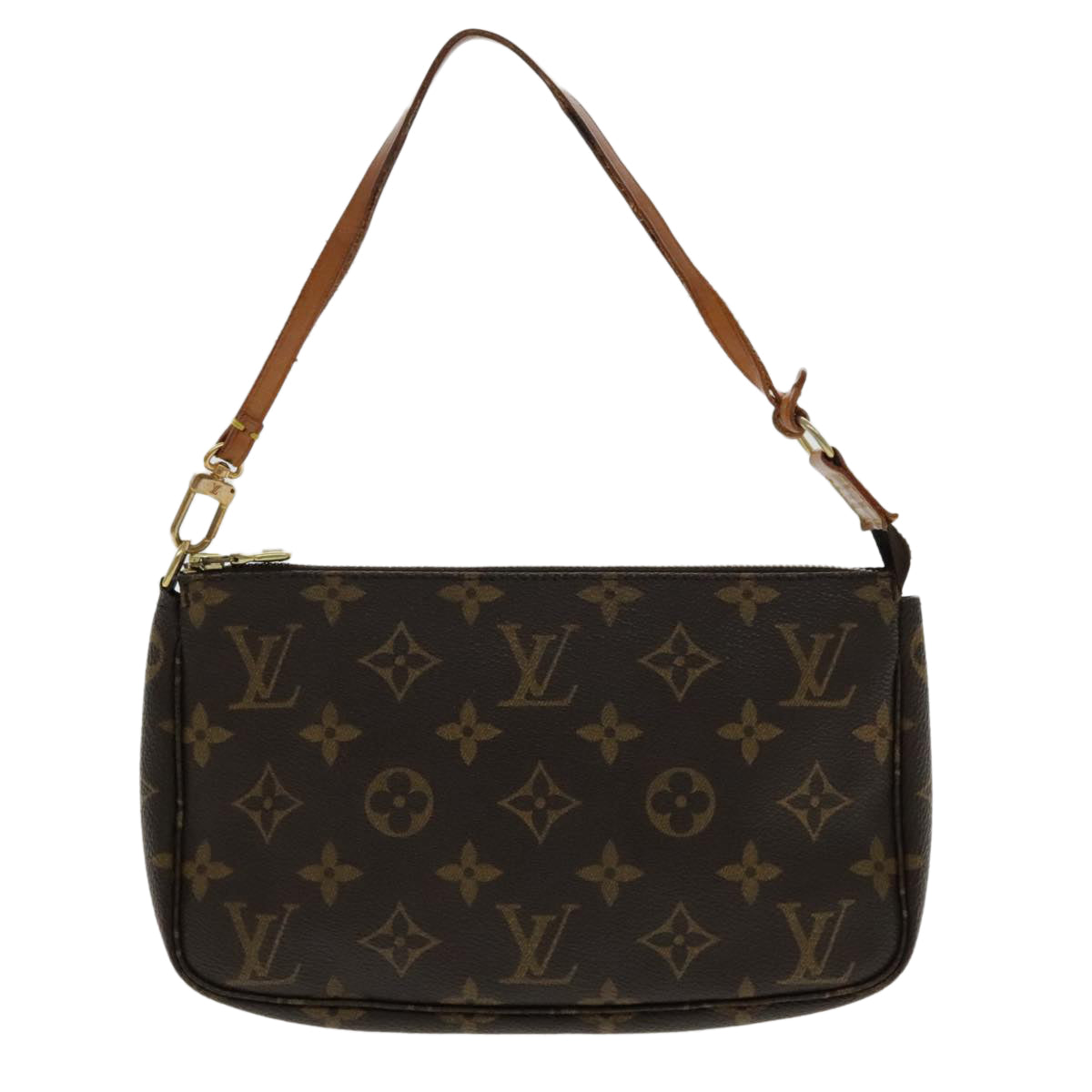 LOUIS VUITTON Monogram Pochette Accessoires Pouch M51980 LV Auth 95703