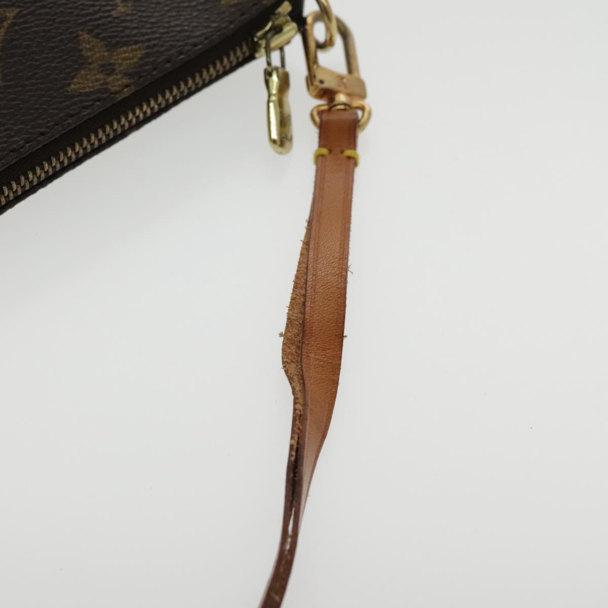 LOUIS VUITTON Monogram Pochette Accessoires Pouch M51980 LV Auth 95703