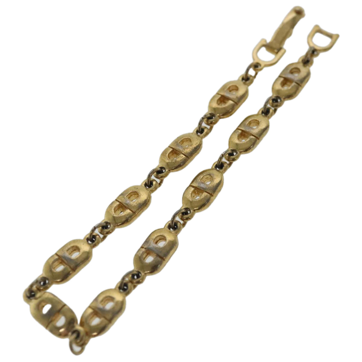 Christian Dior Bracelet metal Gold Auth 95714