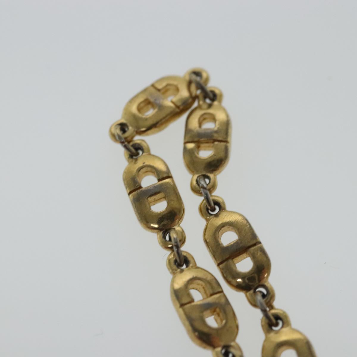 Christian Dior Bracelet metal Gold Auth 95714