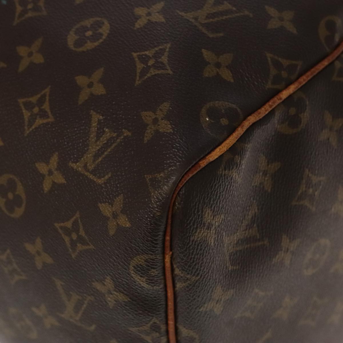 LOUIS VUITTON Monogram Keepall 55 Boston Bag M41424 LV Auth 95728