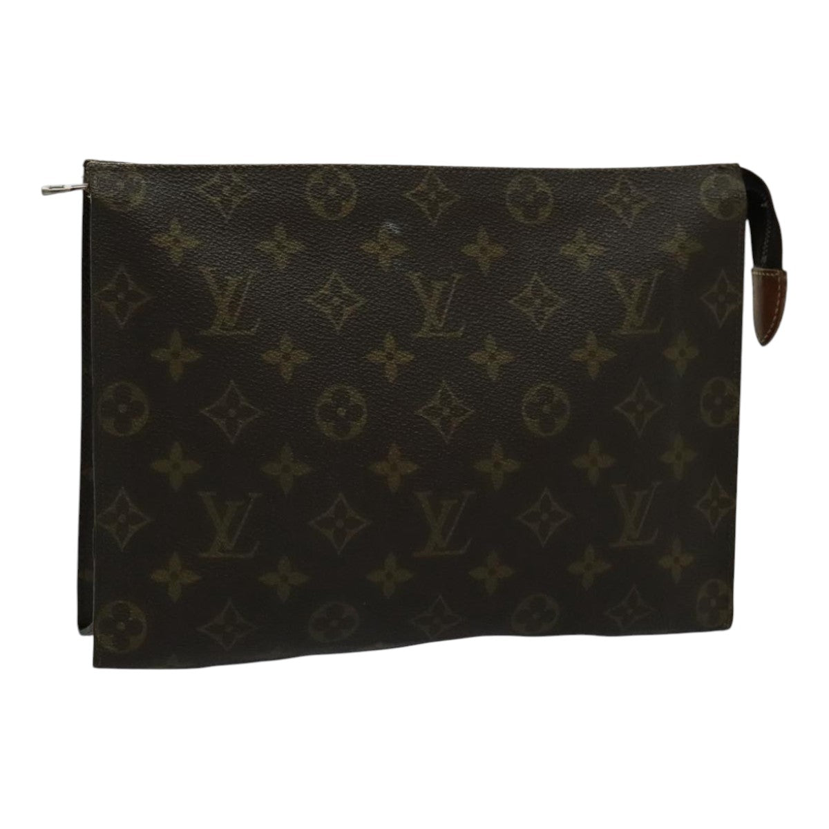 LOUIS VUITTON Monogram Poche Toilette 26 Pouch M47542 LV Auth 95742