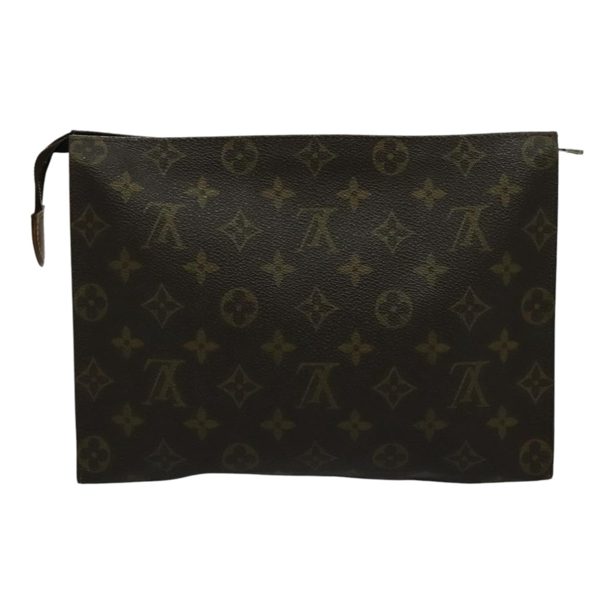 LOUIS VUITTON Monogram Poche Toilette 26 Pouch M47542 LV Auth 95742