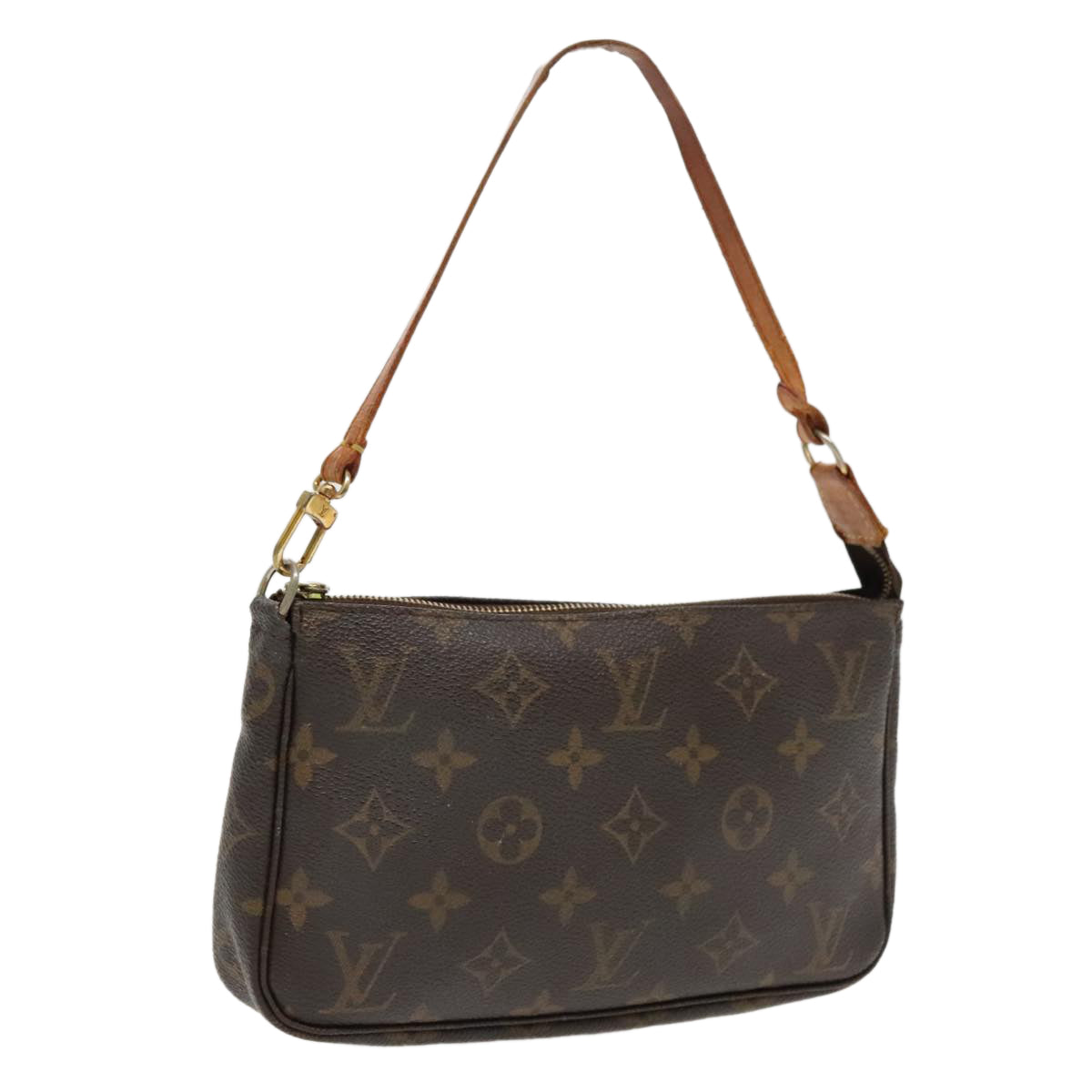 LOUIS VUITTON Monogram Pochette Accessoires Pouch M51980 LV Auth 95789