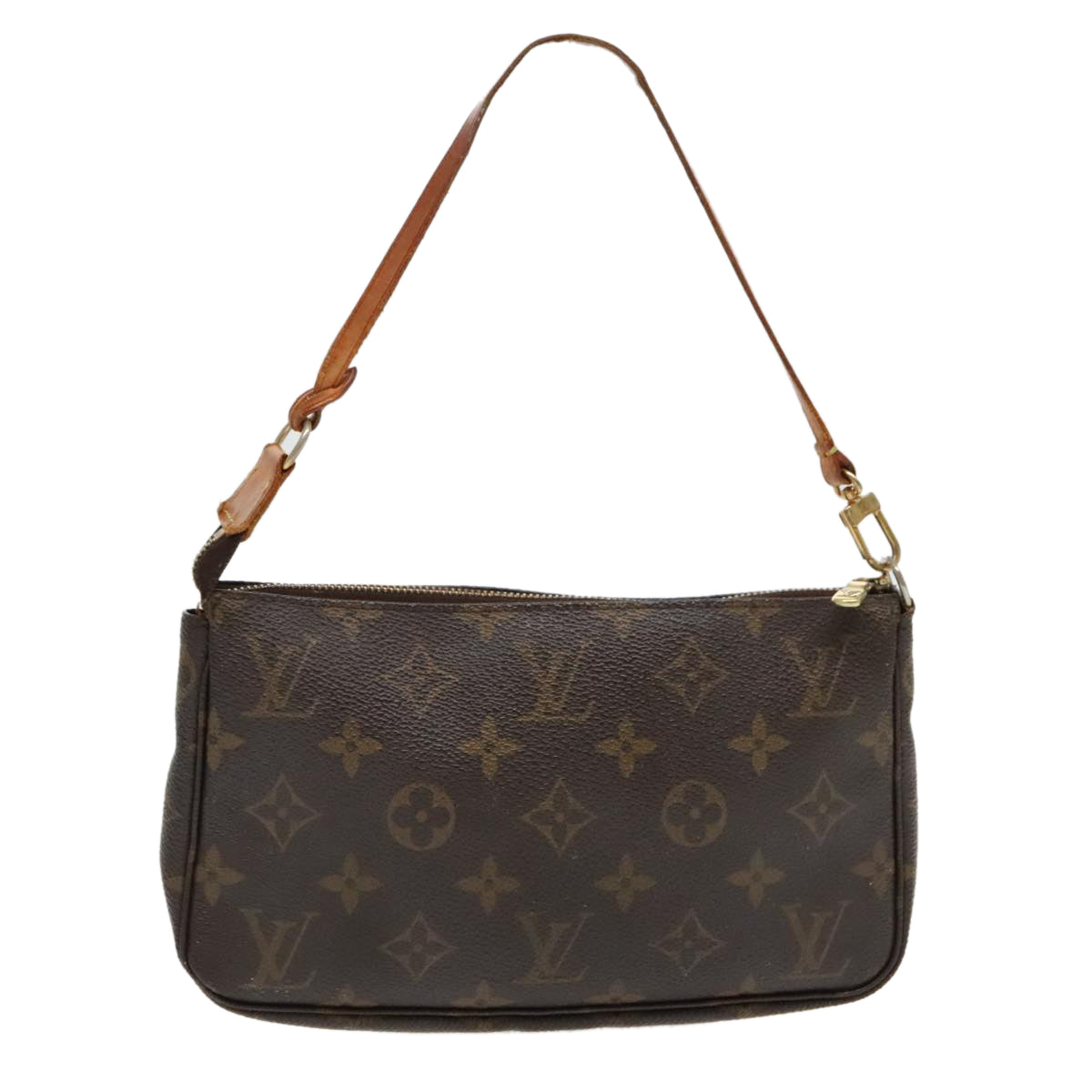 LOUIS VUITTON Monogram Pochette Accessoires Pouch M51980 LV Auth 95789