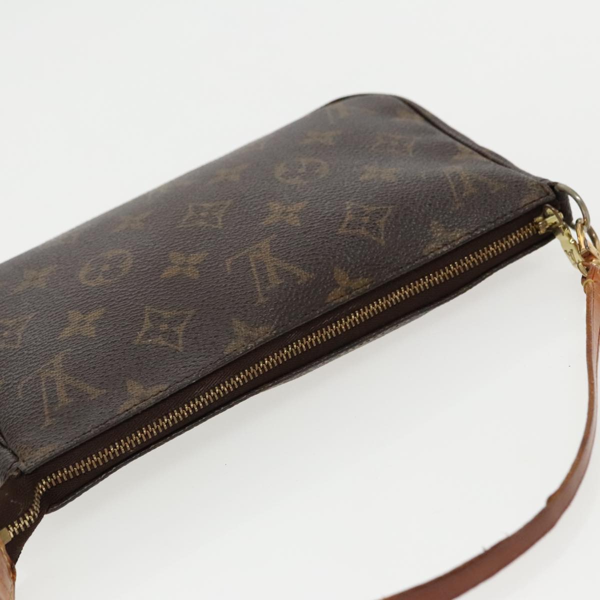 LOUIS VUITTON Monogram Pochette Accessoires Pouch M51980 LV Auth 95789