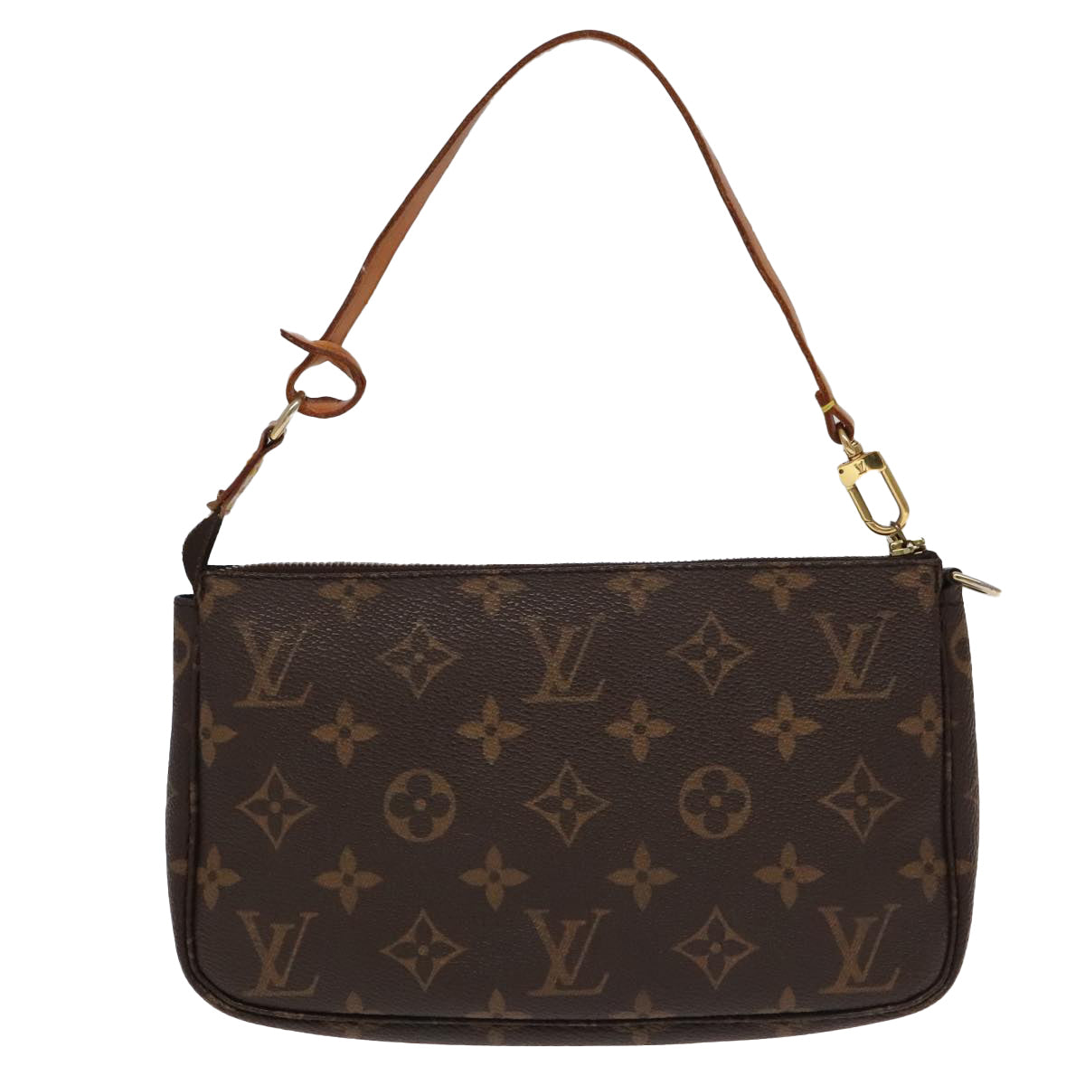 LOUIS VUITTON Monogram Pochette Accessoires Pouch M51980 LV Auth 95794