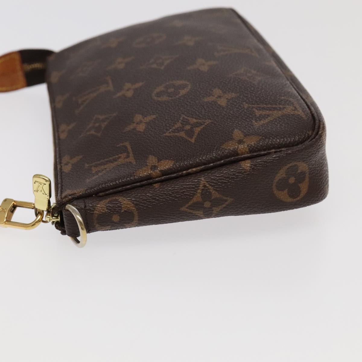 LOUIS VUITTON Monogram Pochette Accessoires Pouch M51980 LV Auth 95794