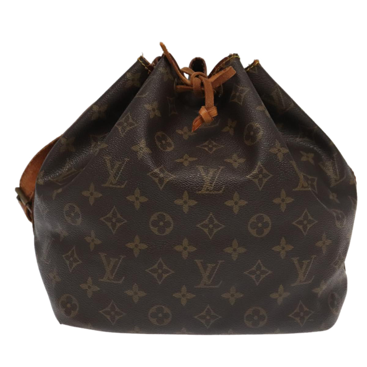 LOUIS VUITTON Monogram Petit Noe Shoulder Bag M42226 LV Auth 95809