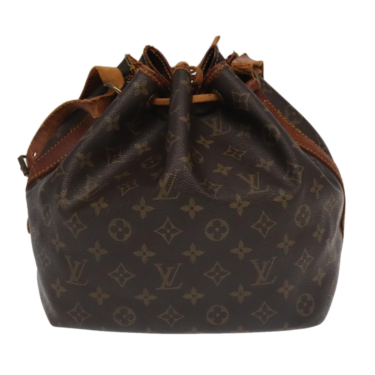 LOUIS VUITTON Monogram Petit Noe Shoulder Bag M42226 LV Auth 95809