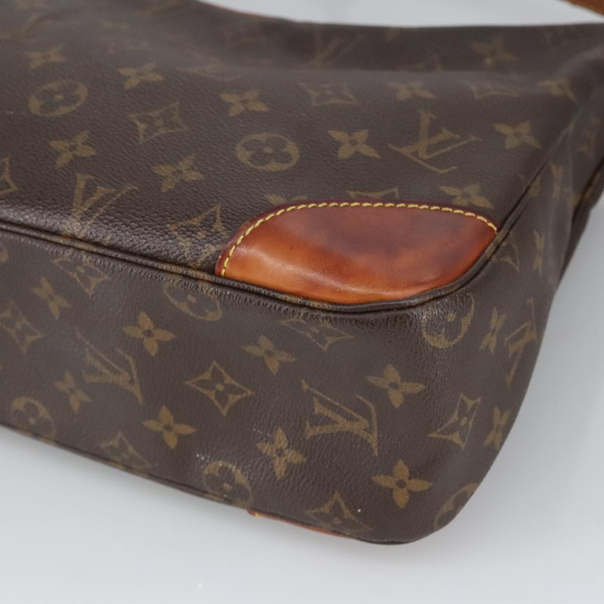 LOUIS VUITTON Monogram Boulogne 30 Shoulder Bag M51265 LV Auth 95841