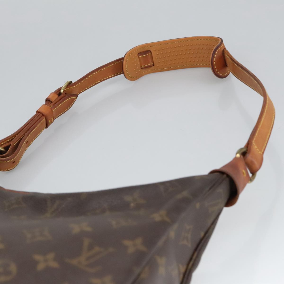 LOUIS VUITTON Monogram Boulogne 30 Shoulder Bag M51265 LV Auth 95841