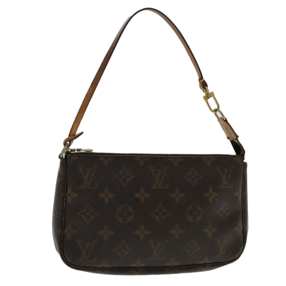 LOUIS VUITTON Monogram Pochette Accessoires Pouch M51980 LV Auth 95852