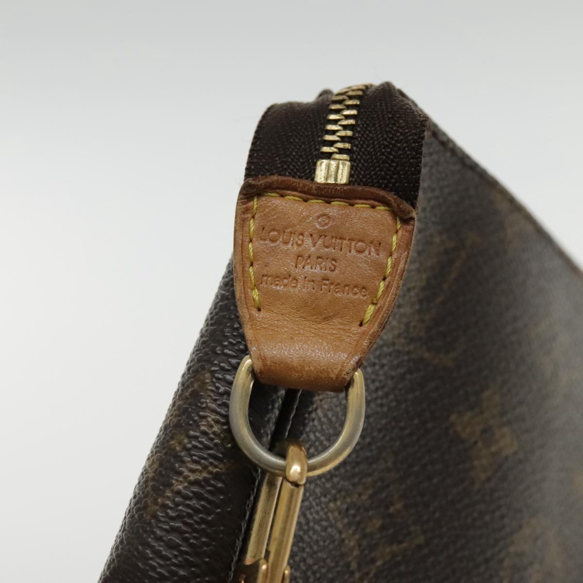 LOUIS VUITTON Monogram Pochette Accessoires Pouch M51980 LV Auth 95852