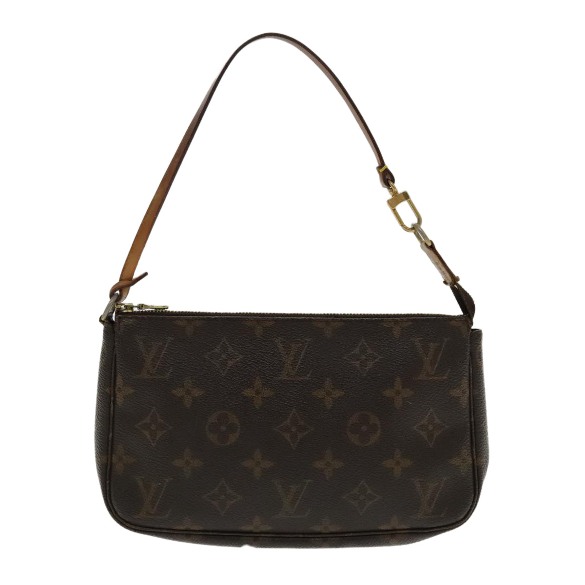 LOUIS VUITTON Monogram Pochette Accessoires Pouch M51980 LV Auth 95852