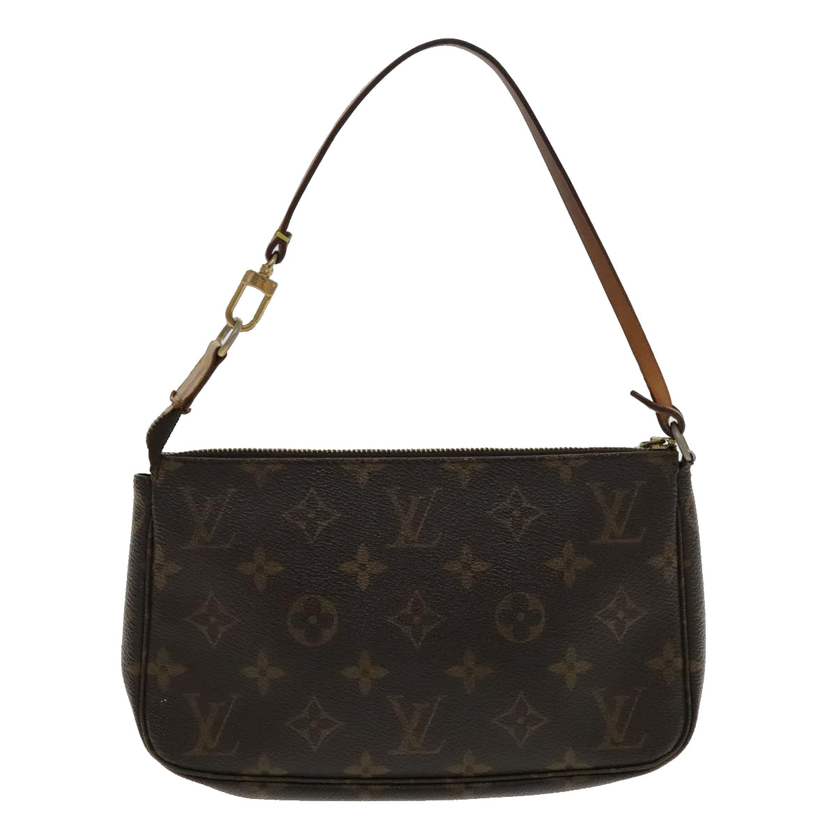 LOUIS VUITTON Monogram Pochette Accessoires Pouch M51980 LV Auth 95852