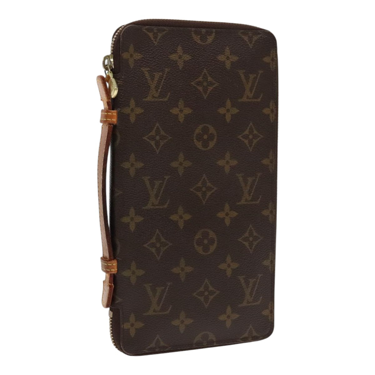 LOUIS VUITTON Monogram Organizer De Voyage Travel Case M60120 LV Auth 95855