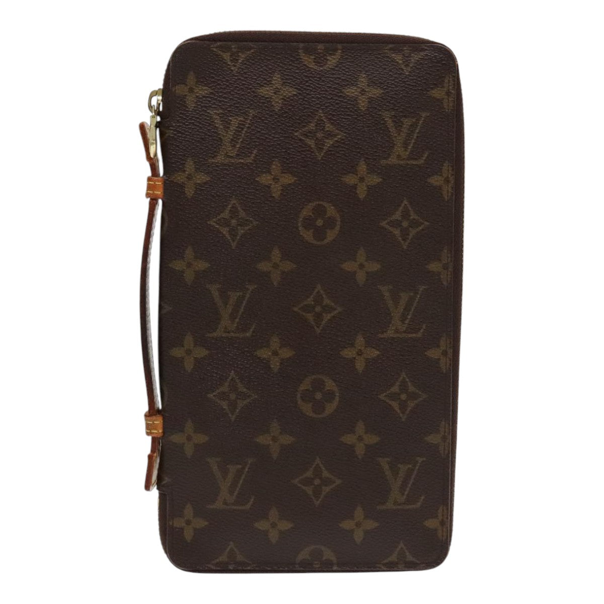 LOUIS VUITTON Monogram Organizer De Voyage Travel Case M60120 LV Auth 95855