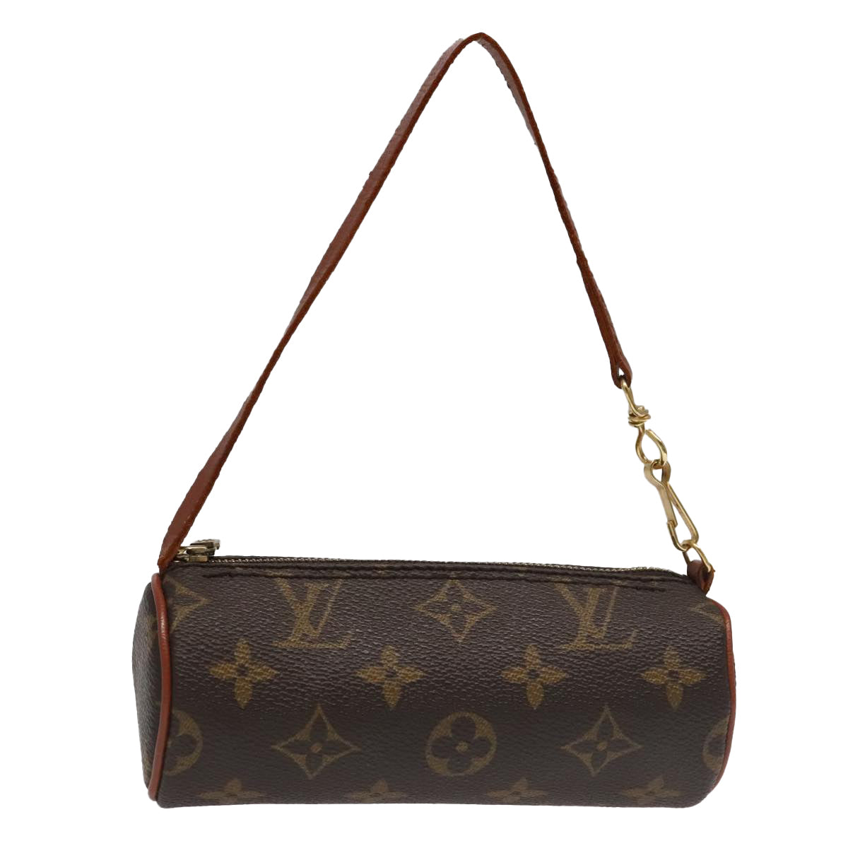 LOUIS VUITTON Monogram Papillon Pouch LV Auth 95878