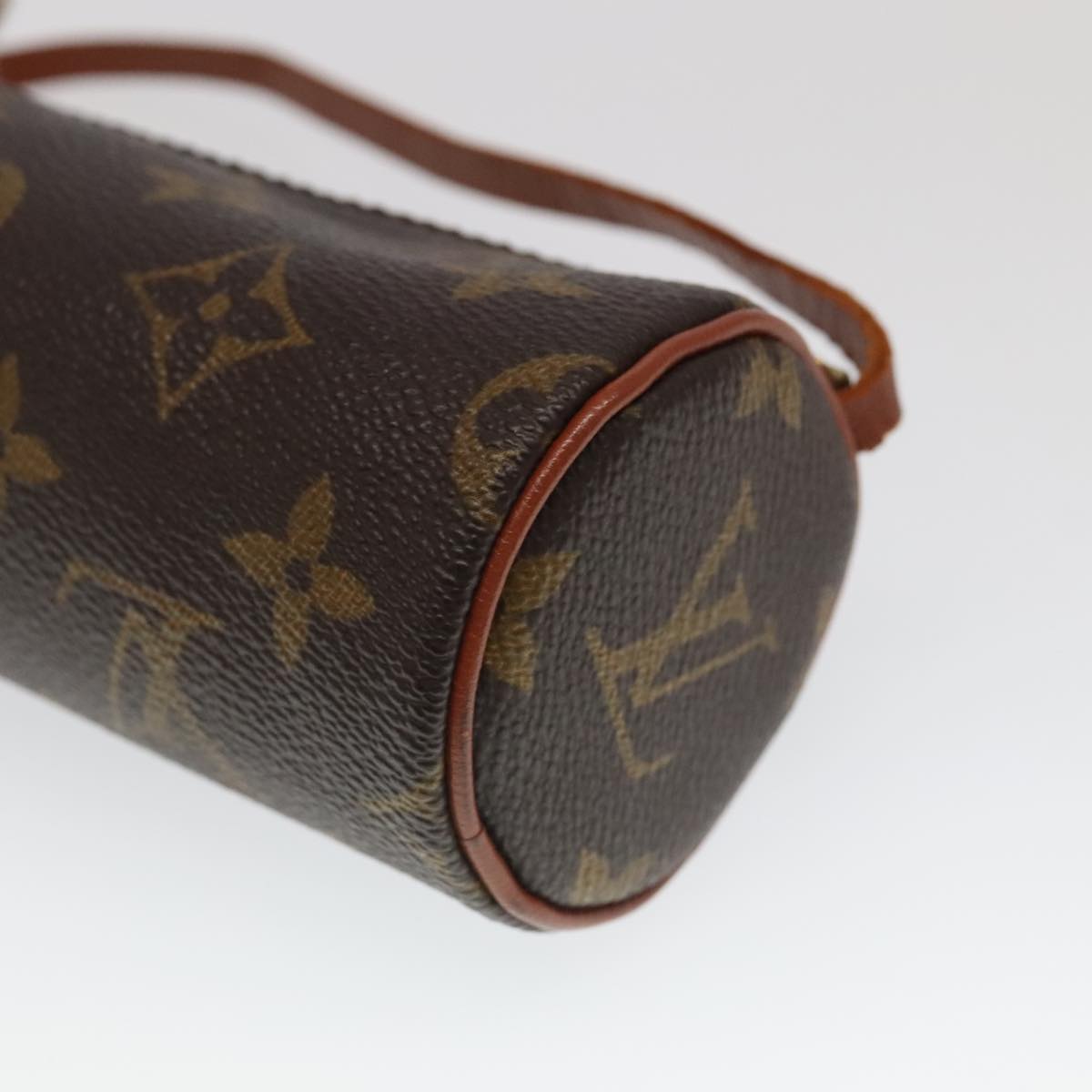 LOUIS VUITTON Monogram Papillon Pouch LV Auth 95878