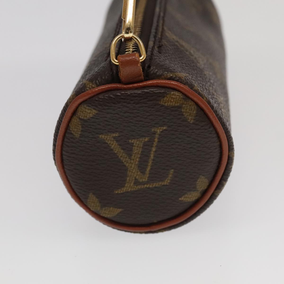 LOUIS VUITTON Monogram Papillon Pouch LV Auth 95878