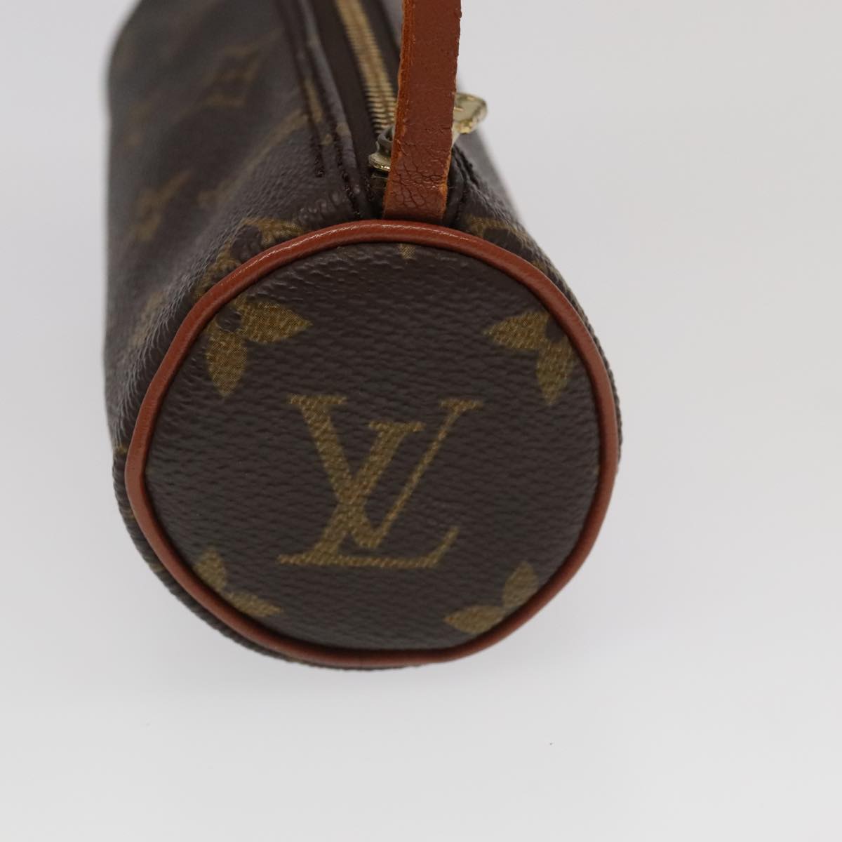 LOUIS VUITTON Monogram Papillon Pouch LV Auth 95878