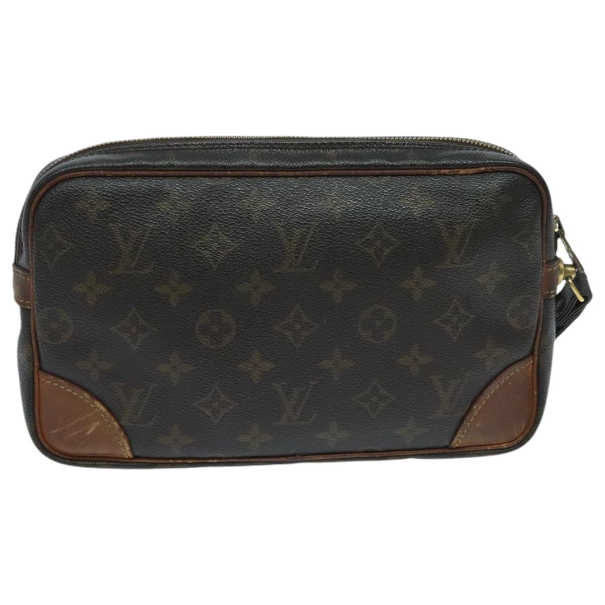 LOUIS VUITTON Monogram Marly Dragonne GM Clutch Bag M51825 LV Auth 95886