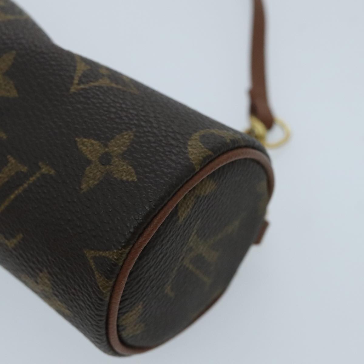 LOUIS VUITTON Monogram Papillon Pouch LV Auth 95889