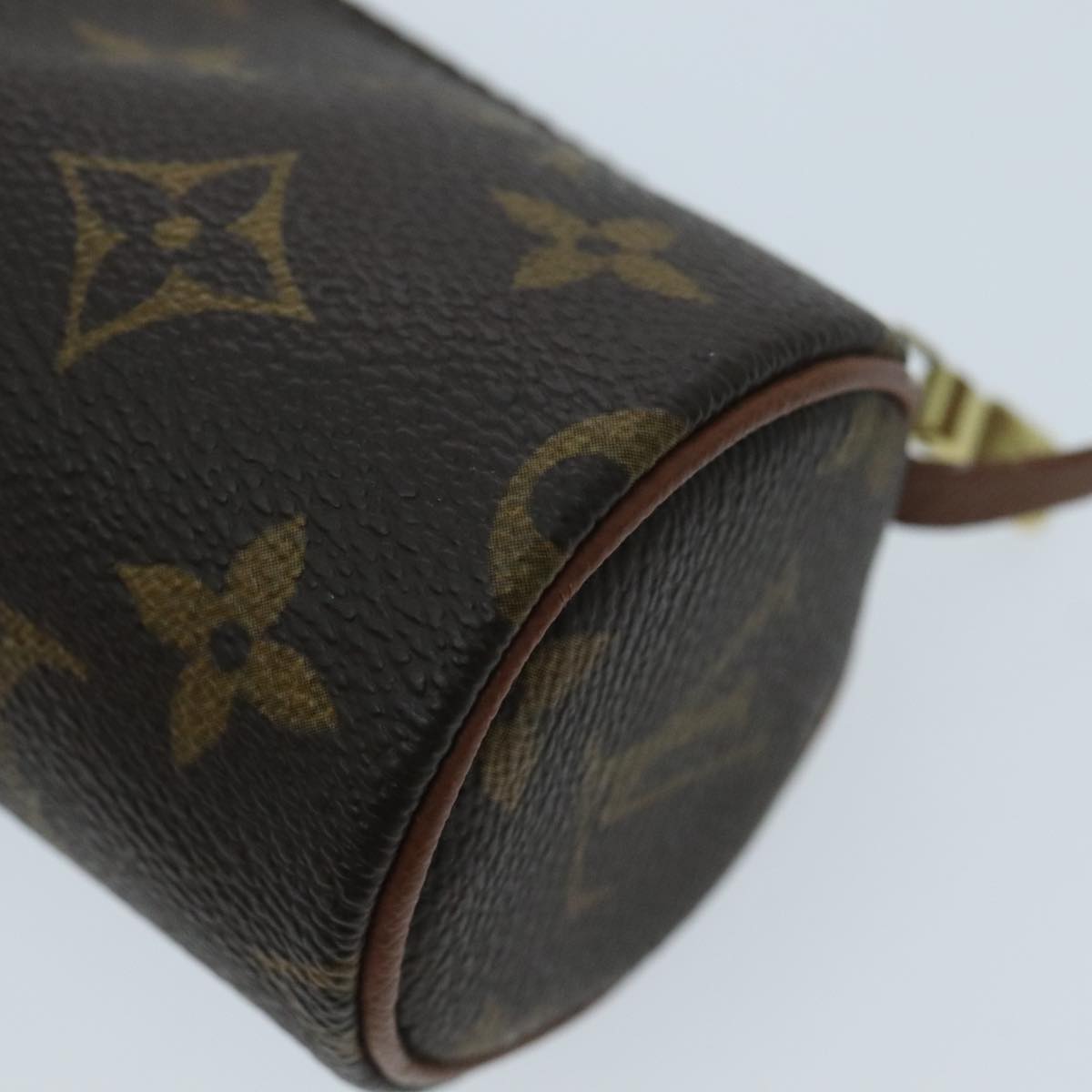 LOUIS VUITTON Monogram Papillon Pouch LV Auth 95889