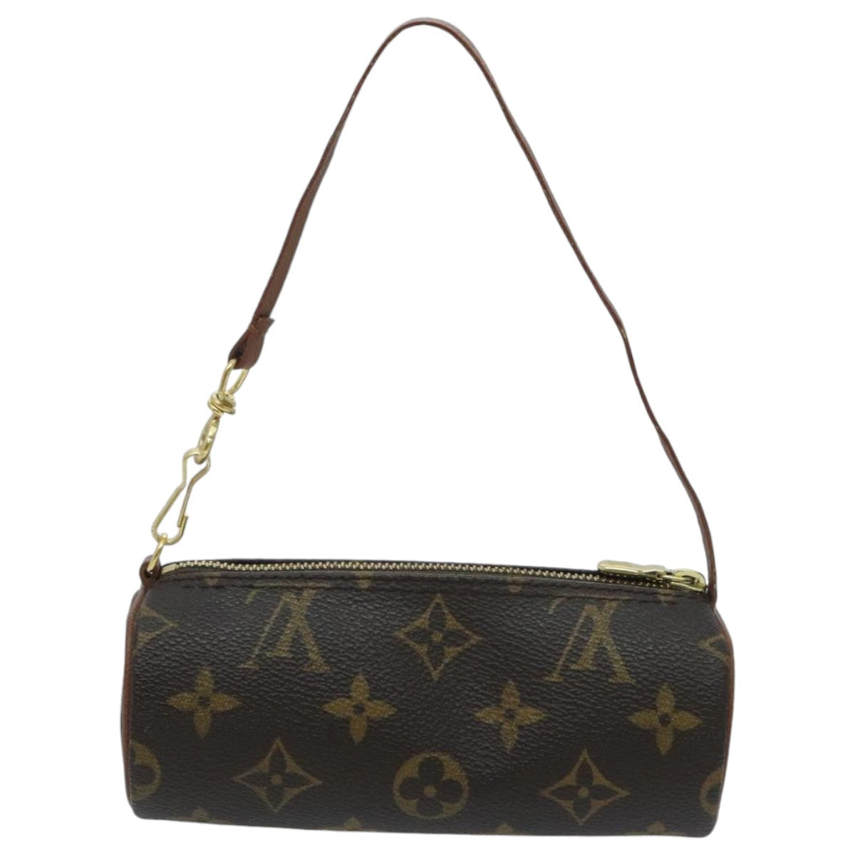 LOUIS VUITTON Monogram Papillon Pouch LV Auth 95889