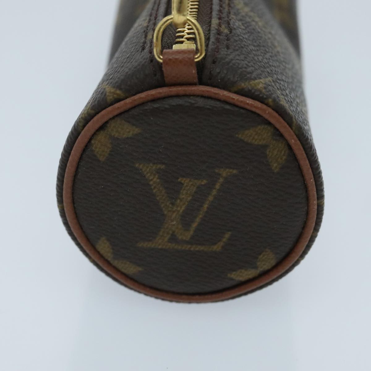 LOUIS VUITTON Monogram Papillon Pouch LV Auth 95889