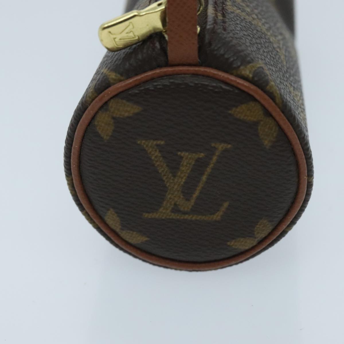 LOUIS VUITTON Monogram Papillon Pouch LV Auth 95889