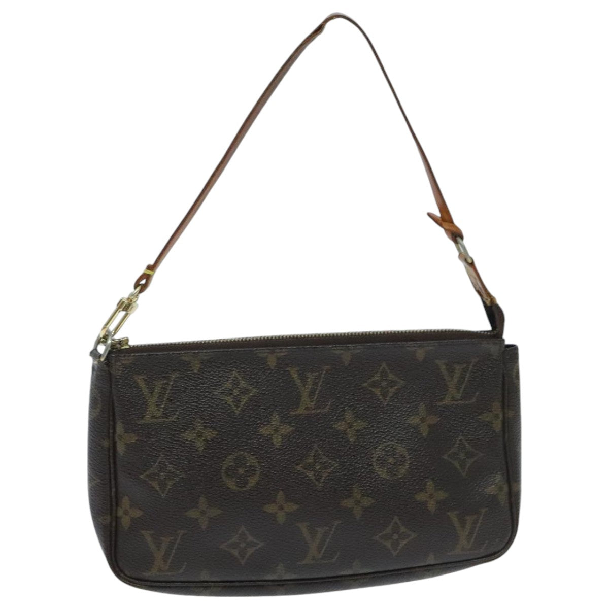 LOUIS VUITTON Monogram Pochette Accessoires Pouch M51980 LV Auth 95897