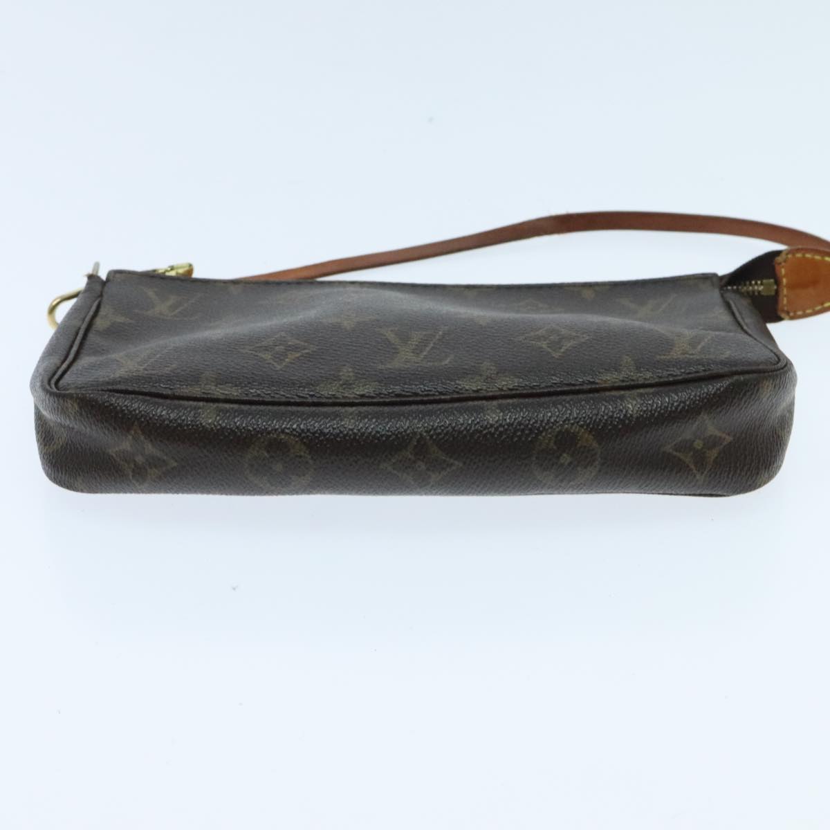 LOUIS VUITTON Monogram Pochette Accessoires Pouch M51980 LV Auth 95897