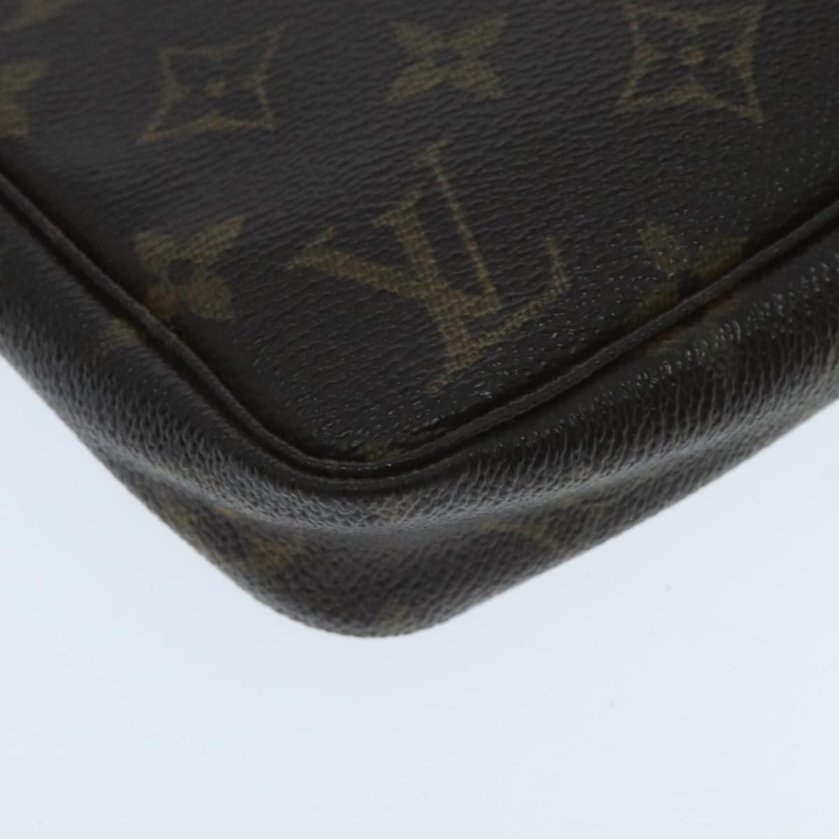 LOUIS VUITTON Monogram Pochette Accessoires Pouch M51980 LV Auth 95897