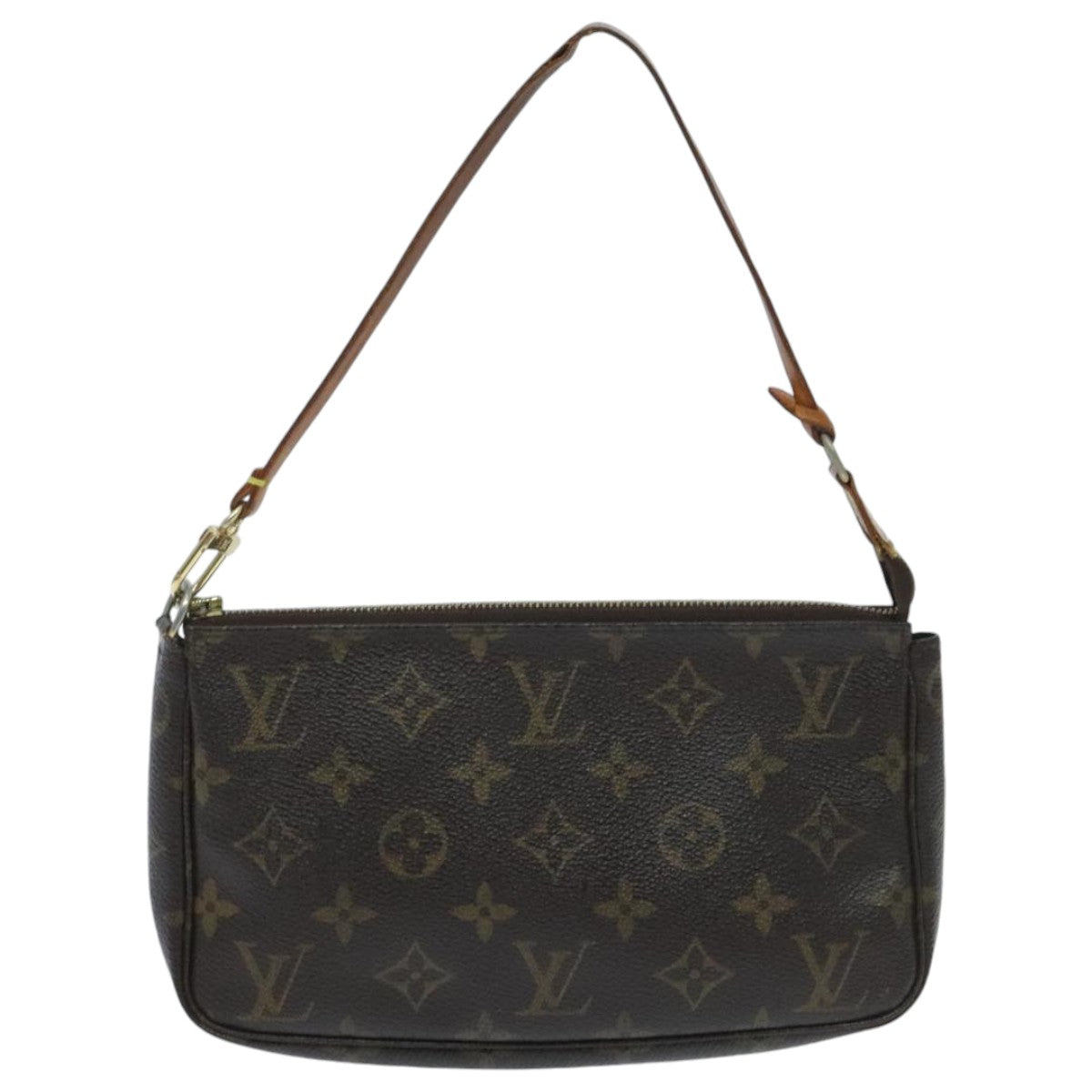 LOUIS VUITTON Monogram Pochette Accessoires Pouch M51980 LV Auth 95897