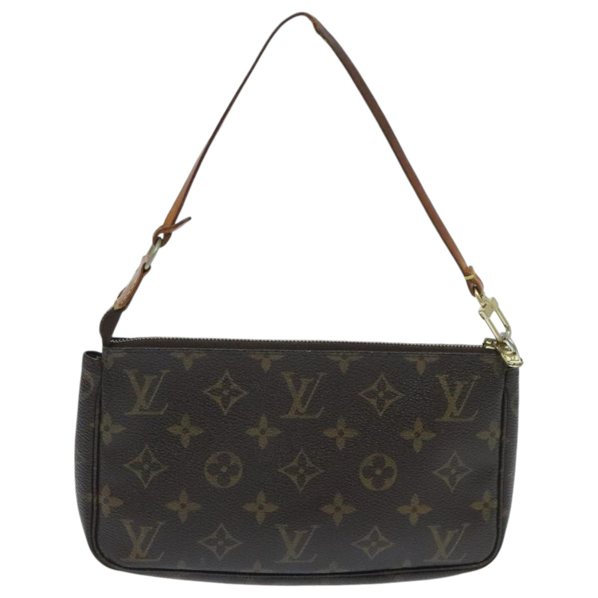 LOUIS VUITTON Monogram Pochette Accessoires Pouch M51980 LV Auth 95897