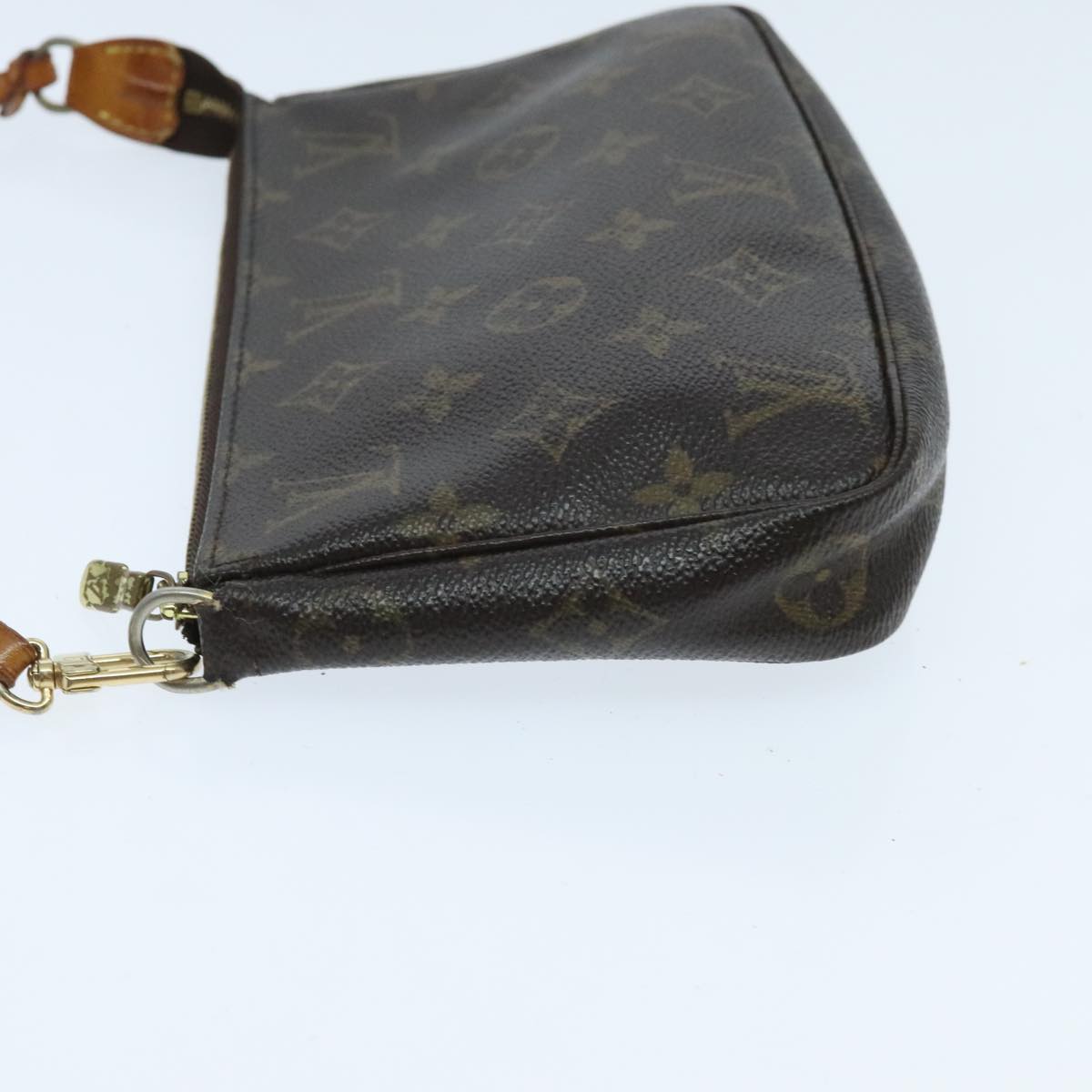 LOUIS VUITTON Monogram Pochette Accessoires Pouch M51980 LV Auth 95897