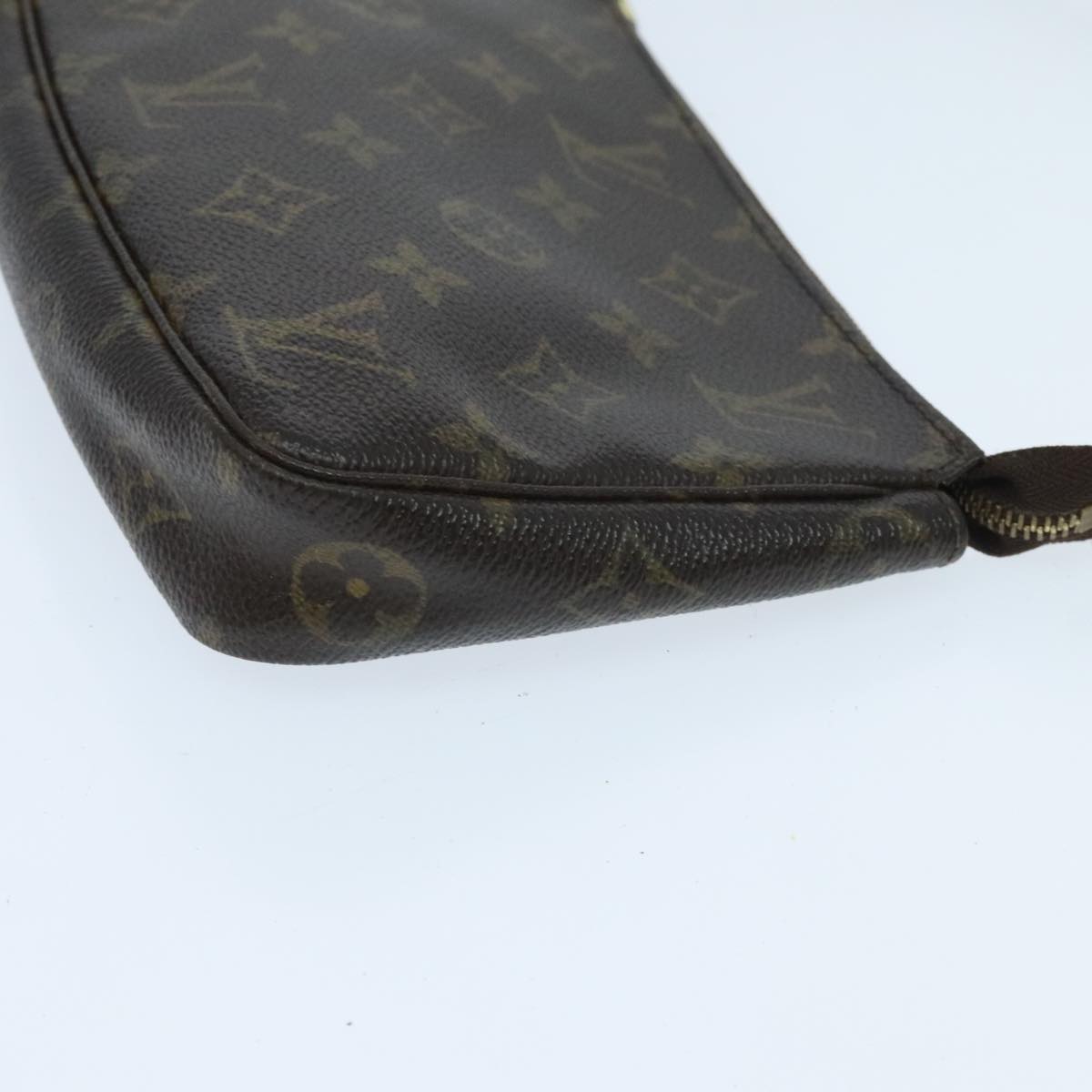 LOUIS VUITTON Monogram Pochette Accessoires Pouch M51980 LV Auth 95897