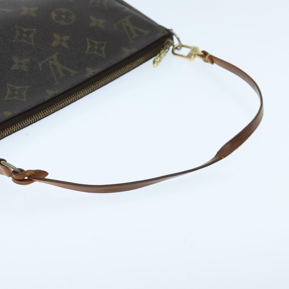 LOUIS VUITTON Monogram Pochette Accessoires Pouch M51980 LV Auth 95897