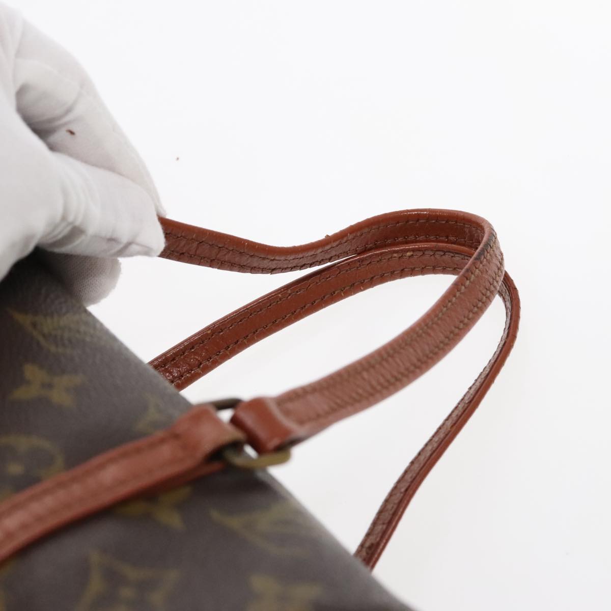 LOUIS VUITTON Monogram Papillon 22 Hand Bag M51367 LV Auth 95916