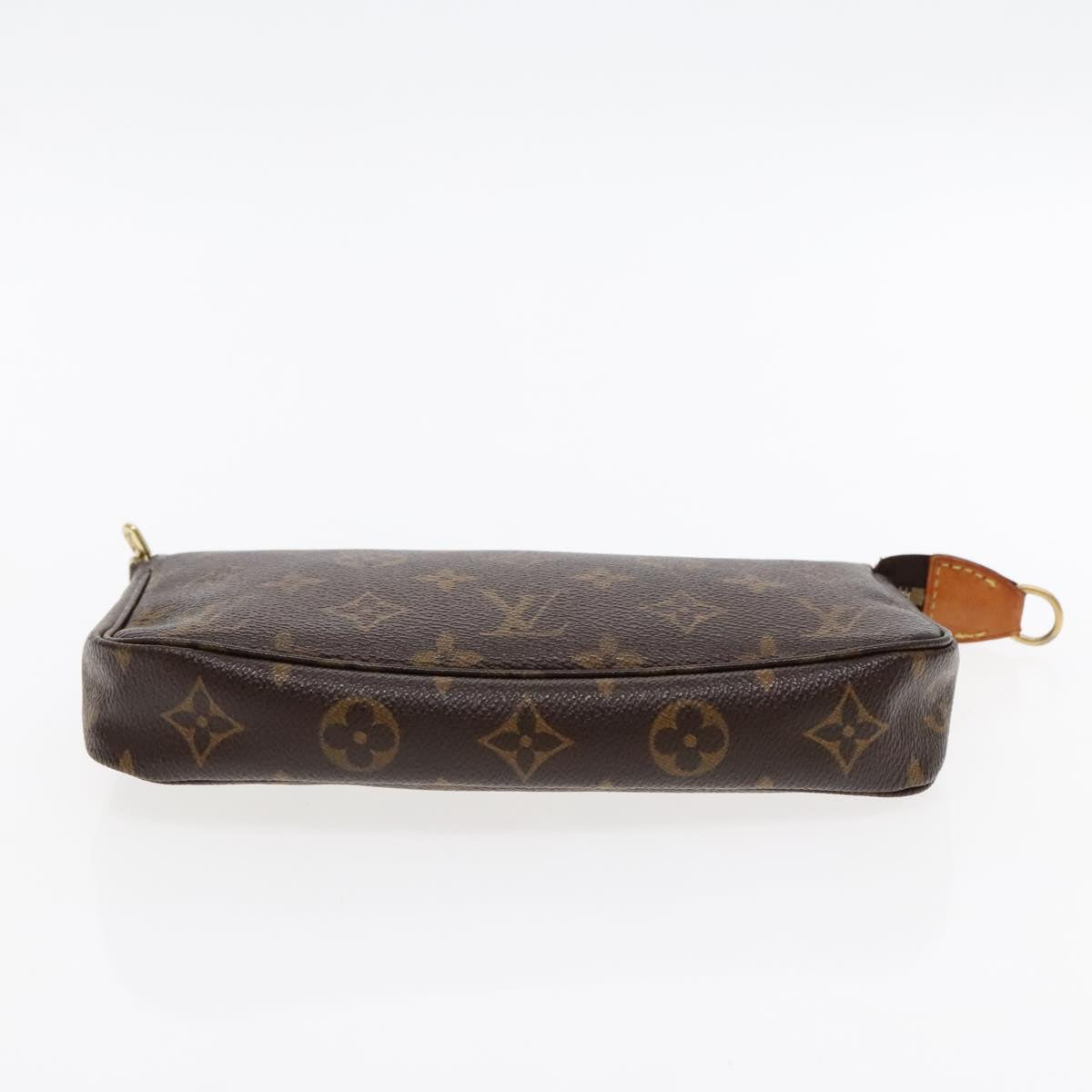 LOUIS VUITTON Monogram Pochette Accessoires Pouch M51980 LV Auth 95920