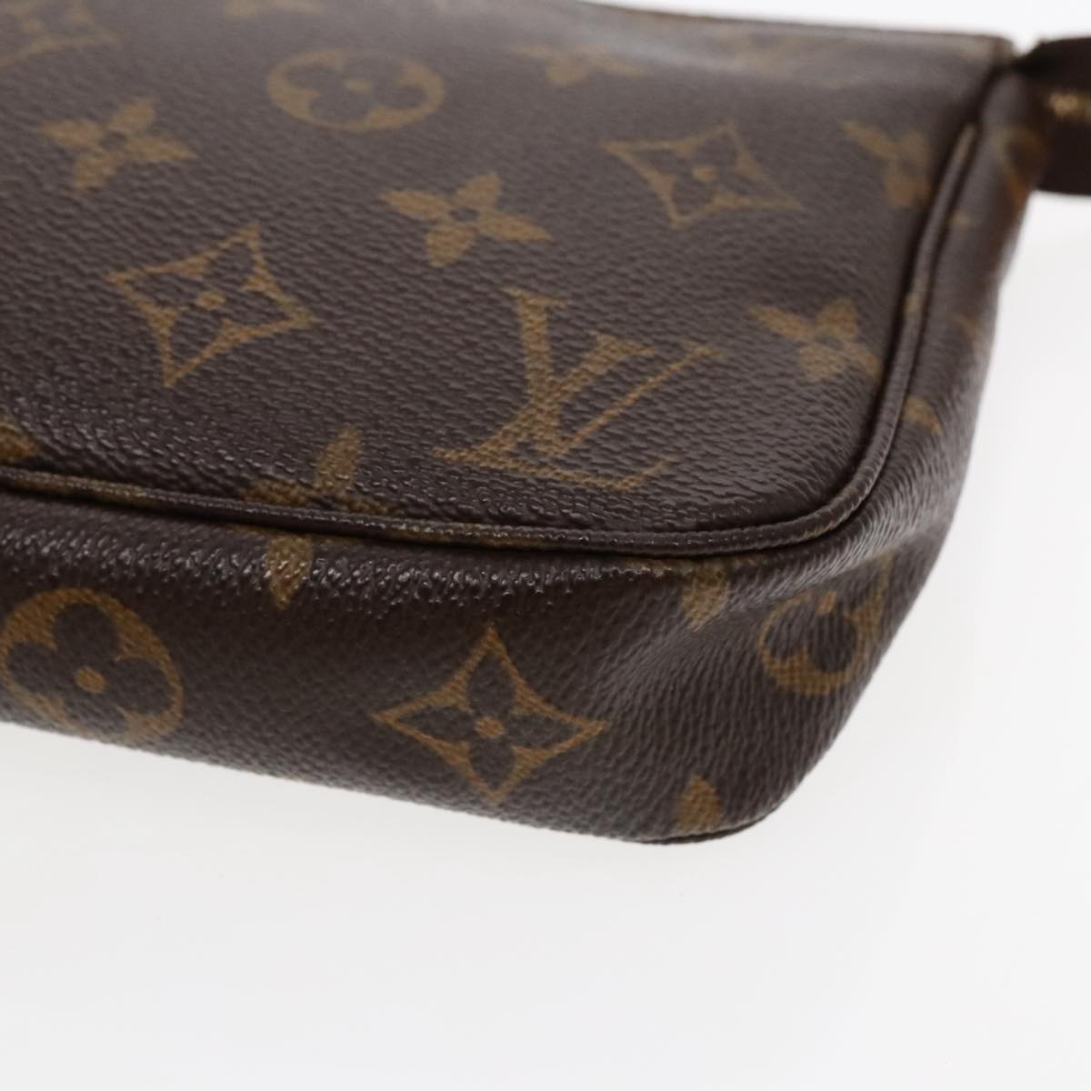 LOUIS VUITTON Monogram Pochette Accessoires Pouch M51980 LV Auth 95920