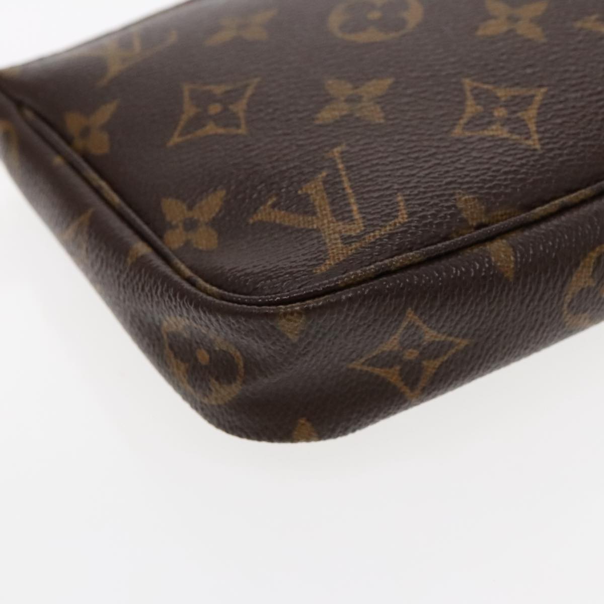 LOUIS VUITTON Monogram Pochette Accessoires Pouch M51980 LV Auth 95920