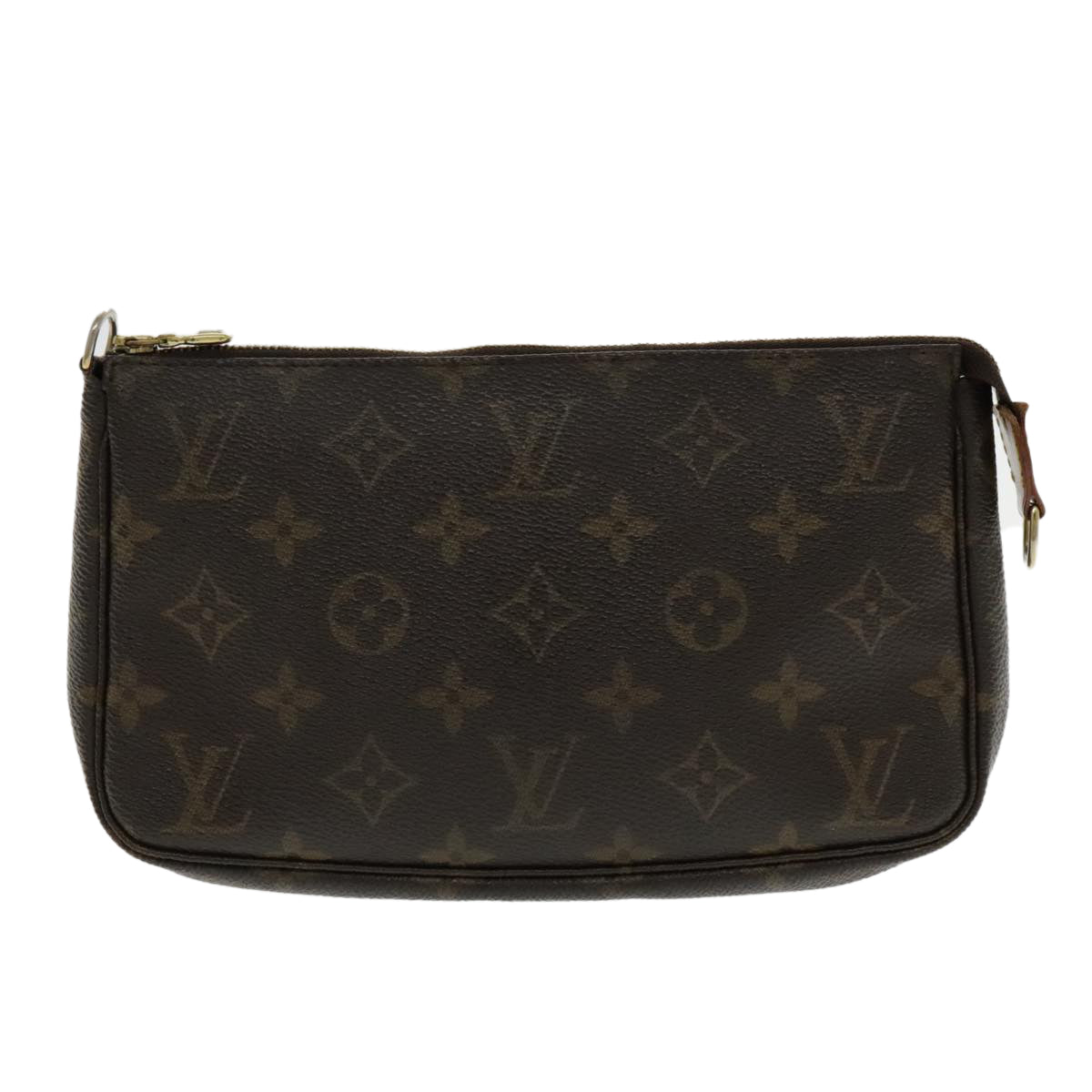 LOUIS VUITTON Monogram Pochette Accessoires Pouch M51980 LV Auth 95980