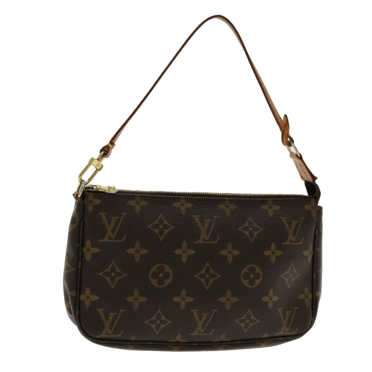 LOUIS VUITTON Monogram Pochette Accessoires Pouch M51980 LV Auth 95984